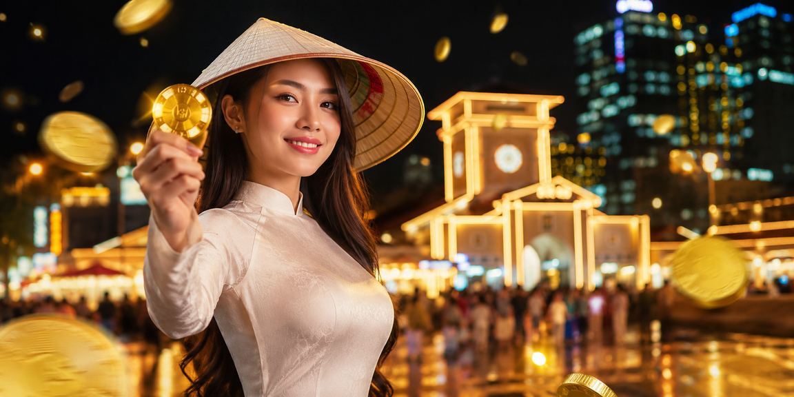 Bối cảnh TP Hồ Chí Minh minh họa người dùng kiểm tra xổ số và thanh toán